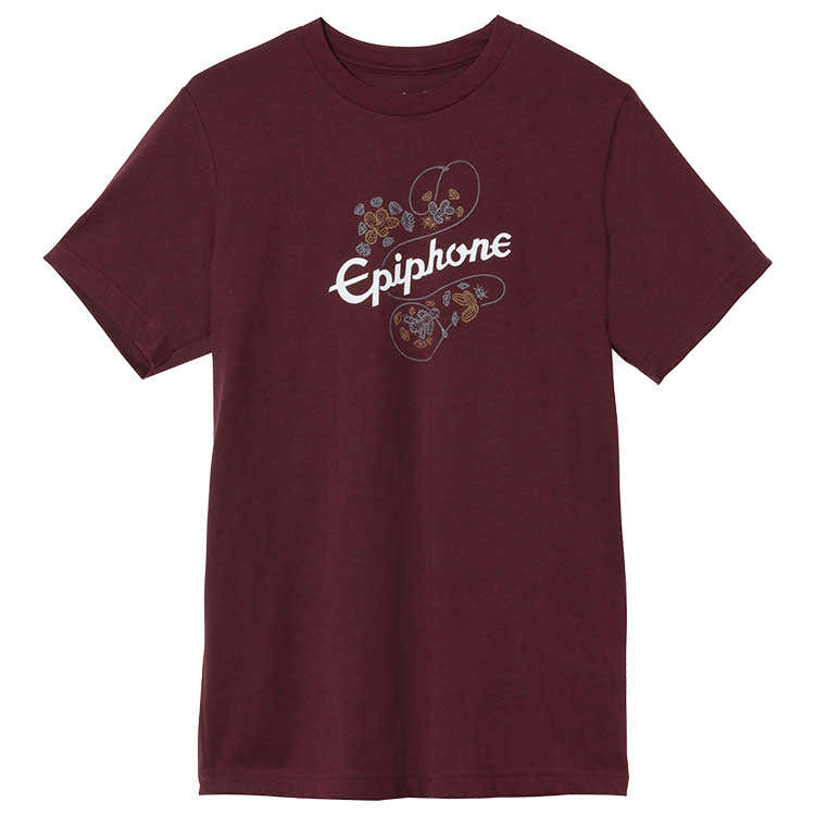 "XL" T-shirt Epiphone Frontier (Vermelho)