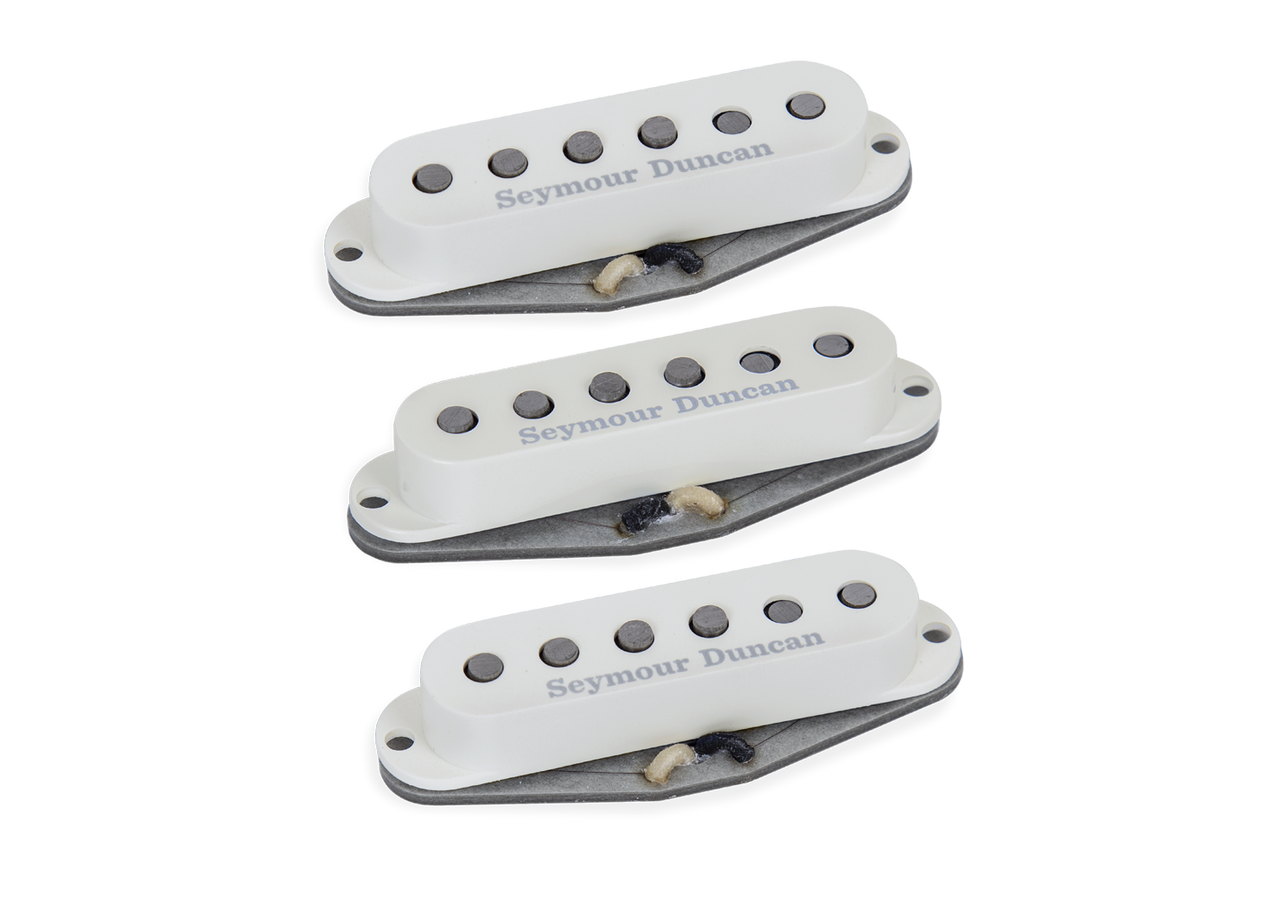 Kit Psychedelic Stratocaster Coberturas de pickup cor de pergaminho