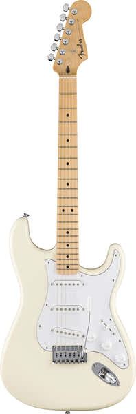 Standard Stratocaster MN Escudo Branco Olympic White