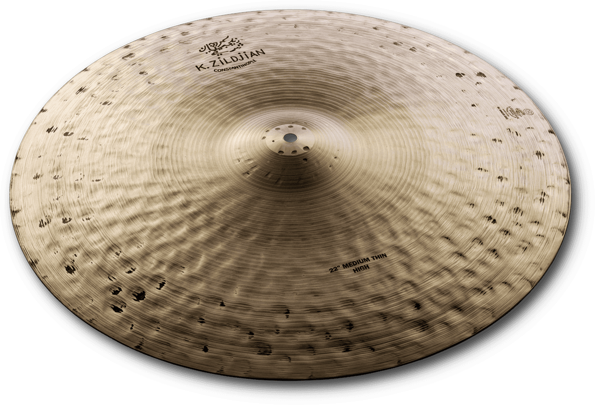 K' CONSTANTINOPLE 22" MEDIUM THIN HIGH RIDE
