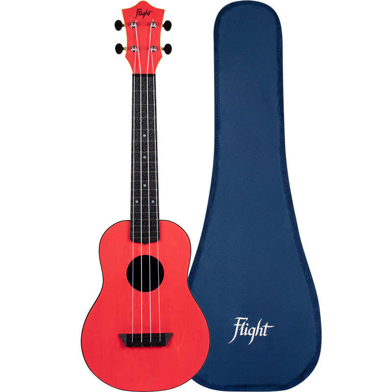 Tuc35 Travel Concert Ukulele - Vermelho