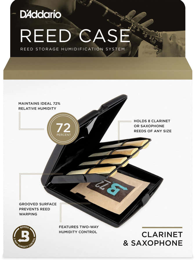 REED CASE - CLARINET/SAX W/REED VITALIZER