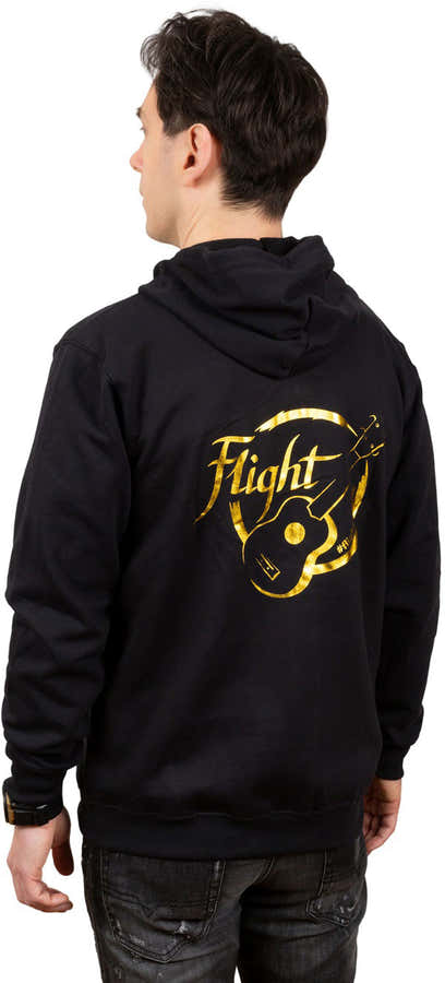 Golden Logo Sweatshirt com capuz - Grande