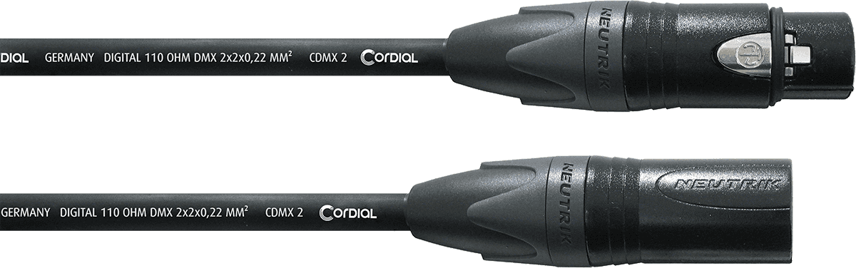 CABO DMX 5 PINOS CONECTADOS 20 M
