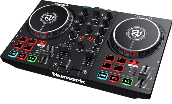 Numark PARTY MIX 2 - CONTROLADOR DE DJ DE 2 CANAIS