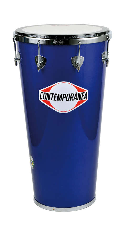 C-TIB01AZ TIMBAL 14" X 70CM WOOD BLUE