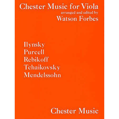FORBES W.(ARR.) - CHESTER MUSIC FOR VIOLA - ALTO ET PIANO