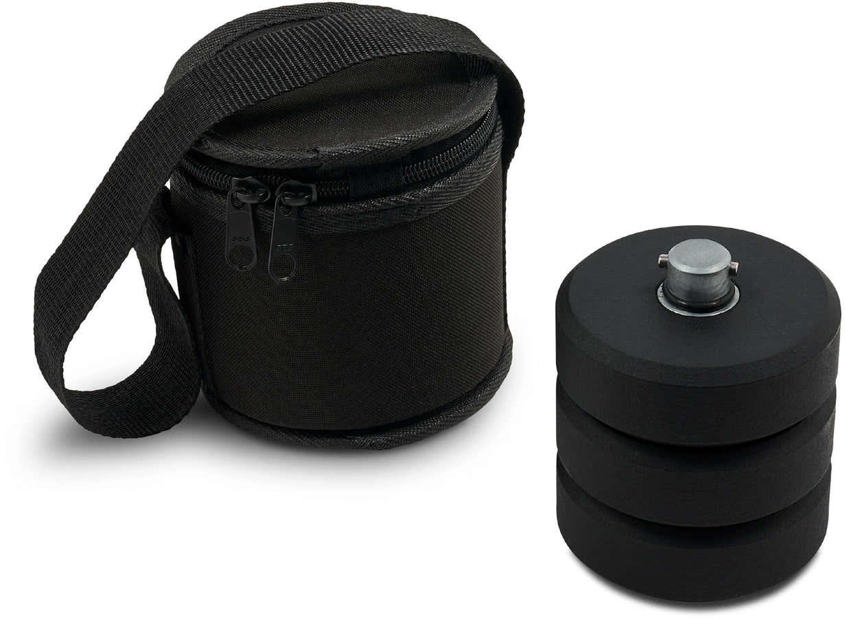 DWSMWEIGHT3 - Contrapesos Para Tripé Série 9X, Pack De 3 Com Bolsa