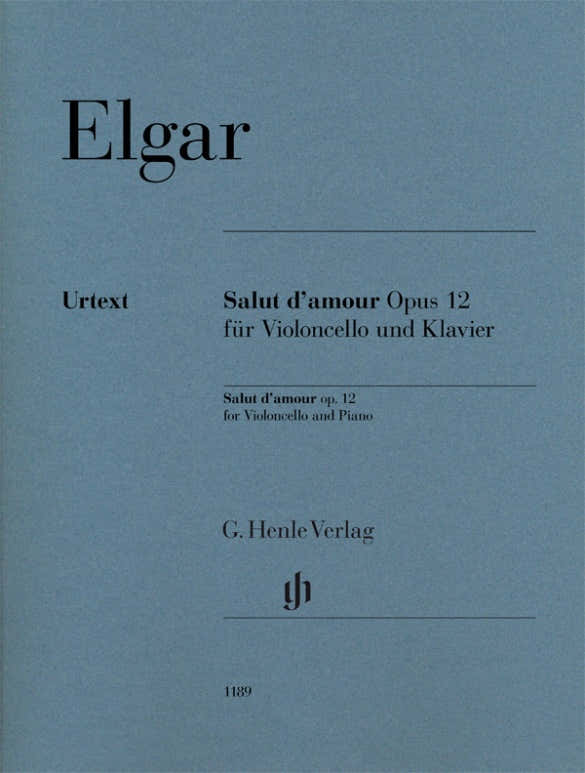 Elgar Edward - Salut D'amour Op.12 - Violoncelle & Piano