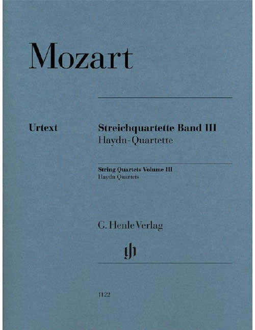 Moz - String Quets Volume Iii - 2 Violons Alto Violoncelle