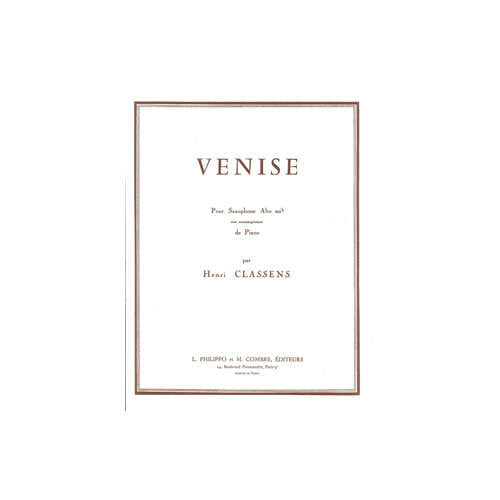 Classens - Venise - Saxophone et Piano