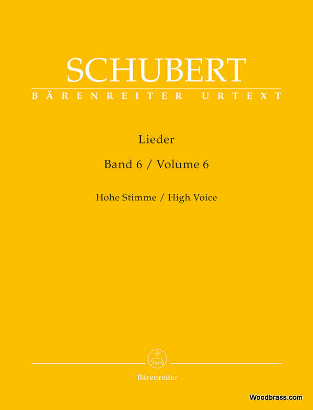 Schubert F. - Lieder Vol.6 - High Voice