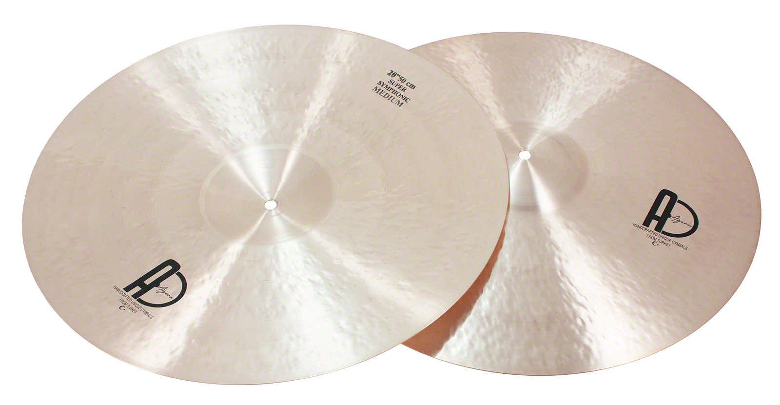 Pratos de choque 20" Médio Super Symphonic Bronze B25