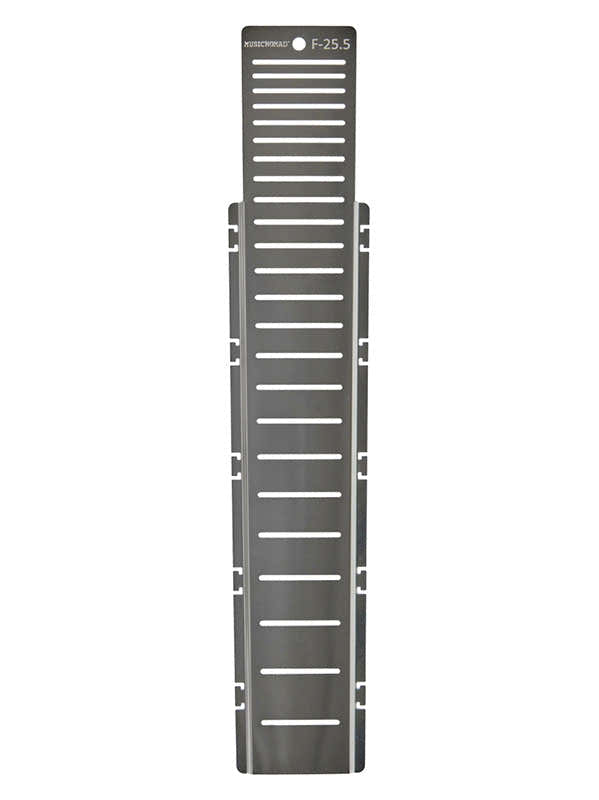 MN800 FRET SHIELD - STAINLESS STEEL F-25.50 INCH TUNING FORK (FENDER TAYLOR IBANEZ... )