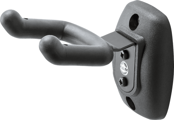 K&M Suporte de Parede Ukulele - Preto - 16590