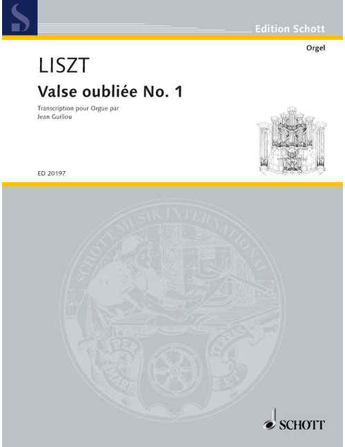 Liszt - Valse Oubliée N° 1 - Orgue