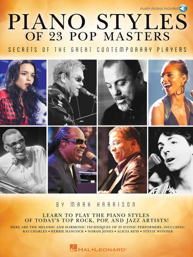 HARRISON MARK PIANO STYLES OF 23 POP MASTERS + AUDIO EN LIGNE - PIANO SOLO
