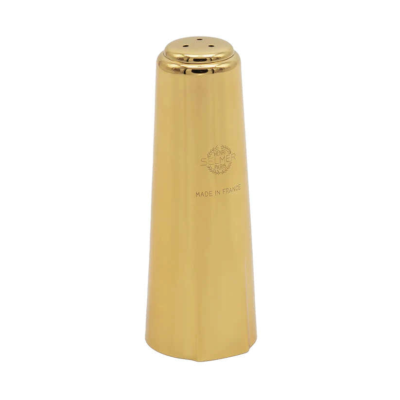 Cobre-boquilha Sax Barítono/Baixo Envernizado (Boquilha de Ebonite)