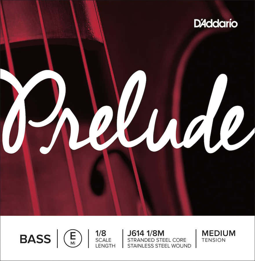 STRING ONLY (MI) FOR DOUBLE BASS 1/8 PRELUDE TENSION MEDIUM