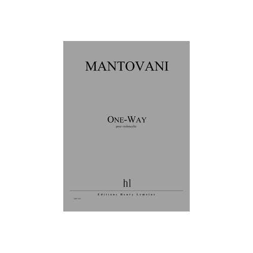 Mantovani - One - Way - Violoncelle