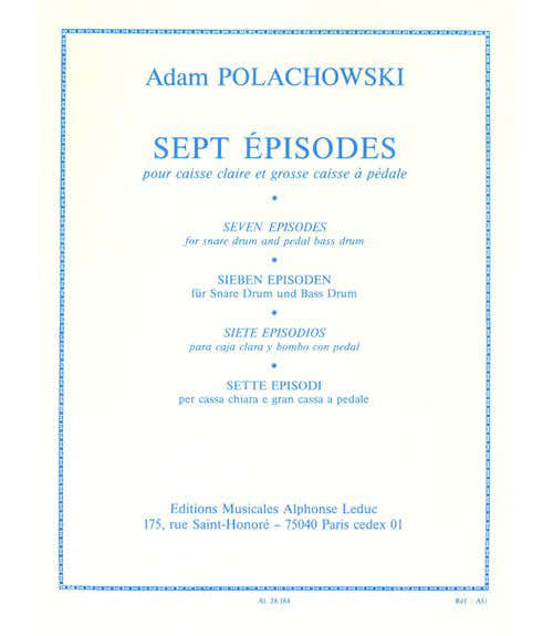 POLACHOWSKI A - 7 EPISODES - CAISSE CLAIRE ET GROSSE CAISSE