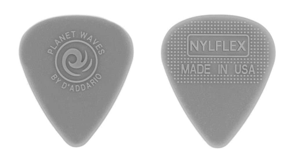 Nylflex palhetas de guitarra pack de 10 Light