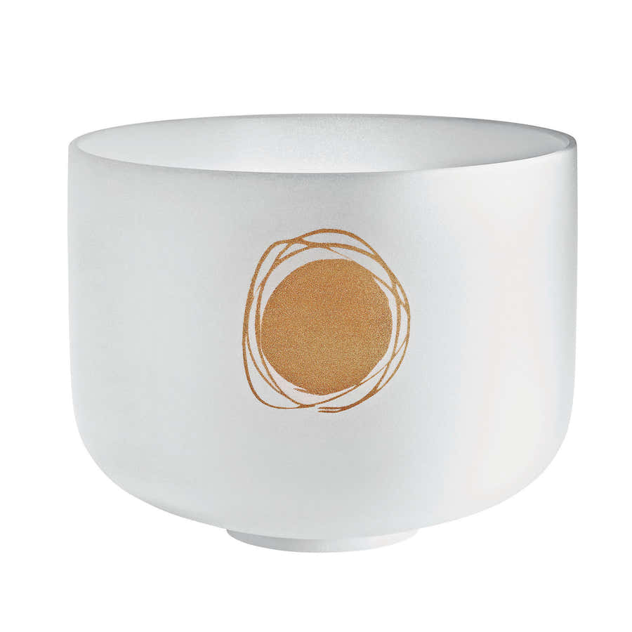MEINL SONIC ENERGY PLANETARY TUNED CRYSTAL SINGING BOWL 12" SCHUMANN RESONANCE