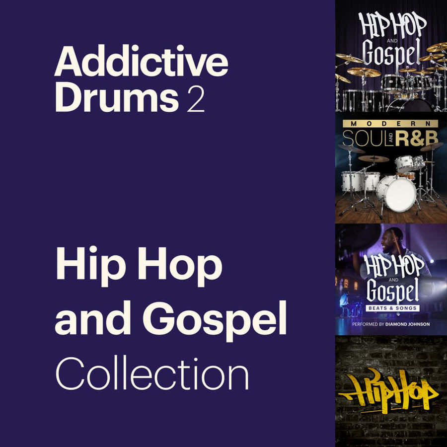 Addictive Drums 2 Coleção Hip Hop e Gospel