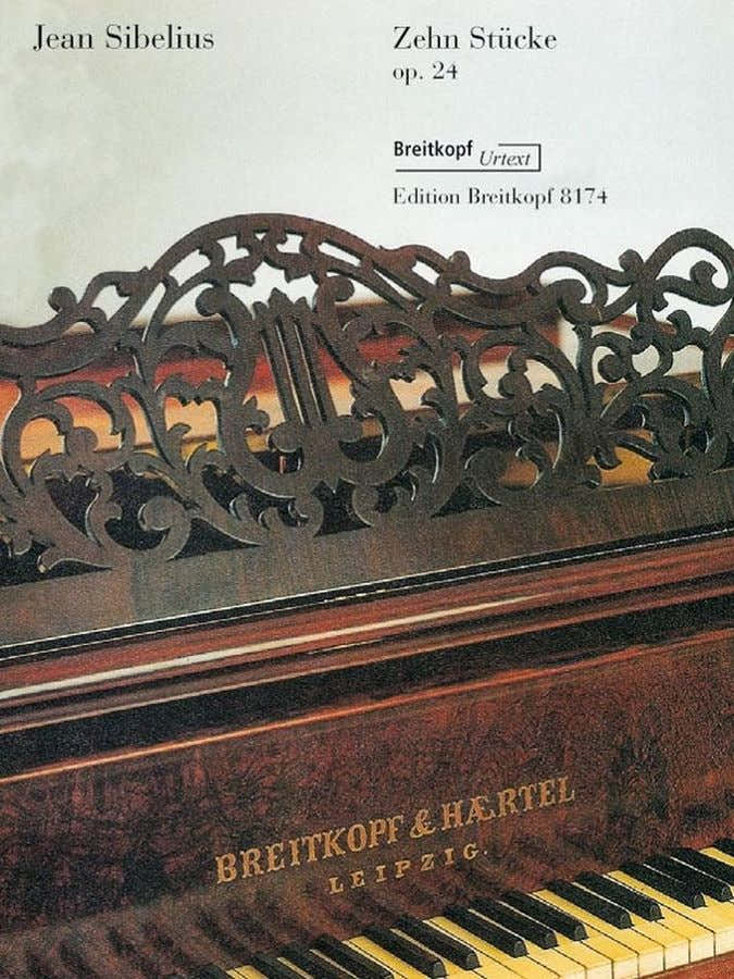 Sibelius J. - 10 Pieces Op. 24 Piano - Piano
