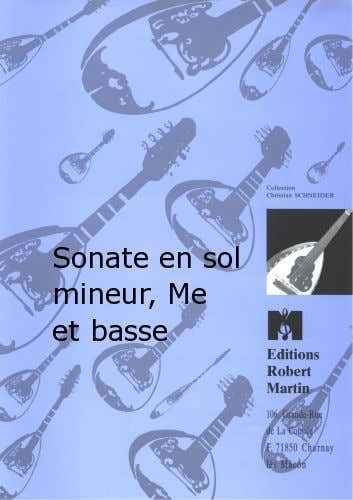 Robert Min Anónimo - Sonata em Sol menor para bandolim e baixo
