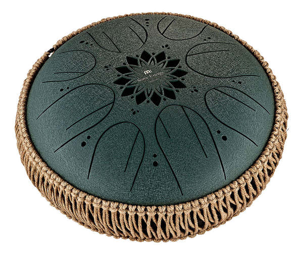 Tambor de língua Medium Octave Sonic Energy Verde 432HZ