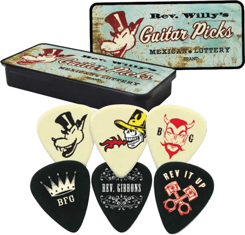 6 x Leve Reverend Willy Caixa