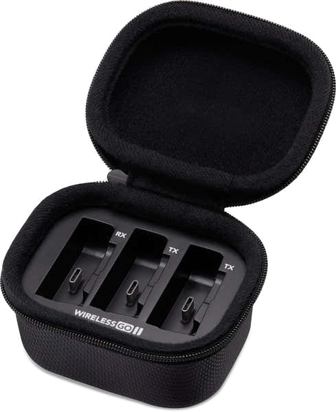 Estojo de carregamento Wireless Go II