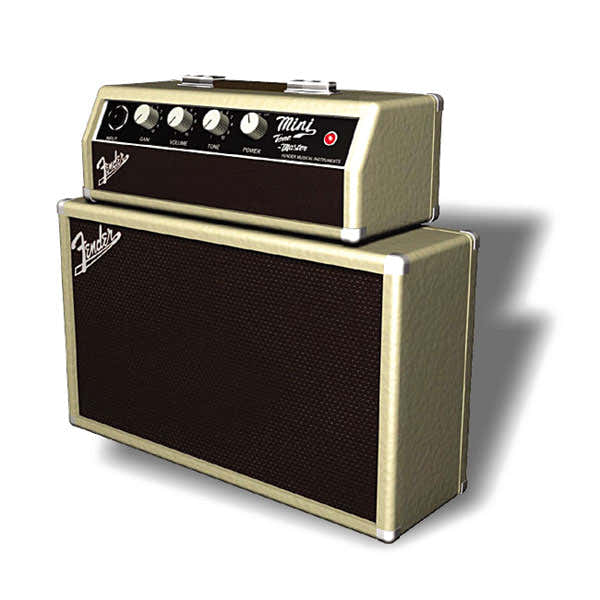 Mini Tonemaster Amplificador Bege/Castanho