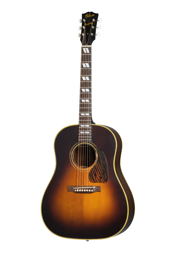 Southern Jumbo 1942 Banner Levemente envelhecido Vintage Sunburst CSHR