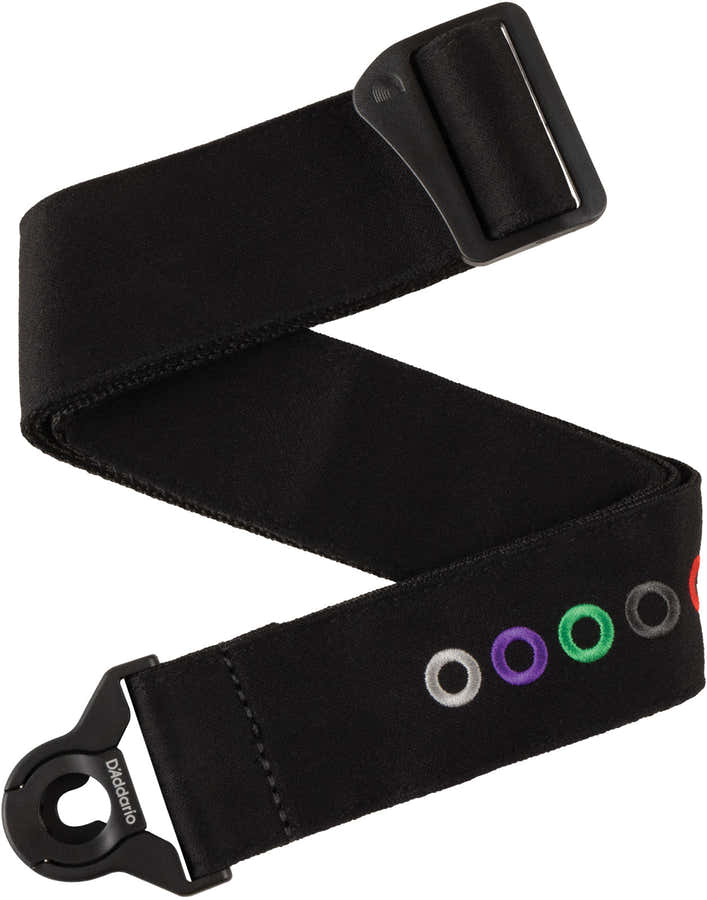 Correia entrançada de guitarra Auto Lock, Extremidade esférica