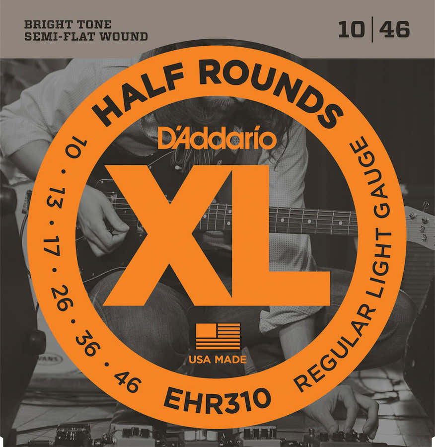 EHR310 HALF ROUND ELECTRIC GUITAR STRINGS REGULAR LIGHT 10-46