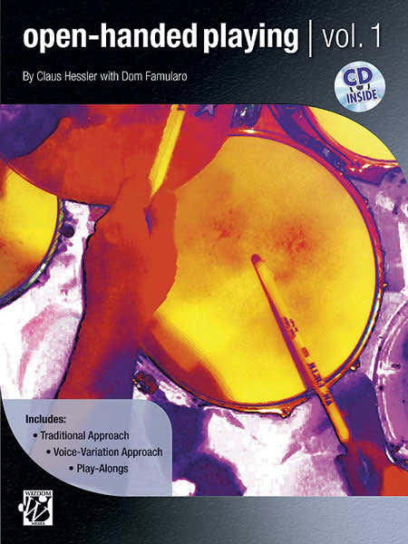 Hessler And Famularo - Open Handed Playing 1 + CD - Drum