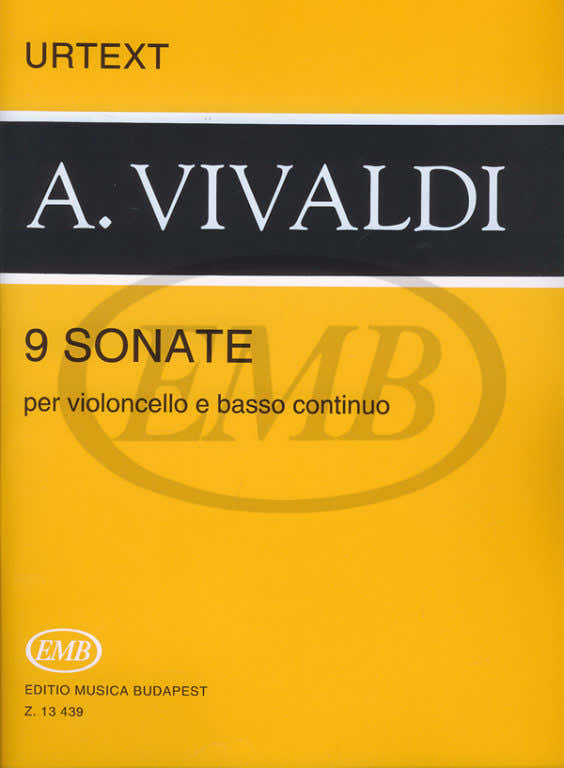 Vivaldi A. - 9 Sonatas - Violoncelo