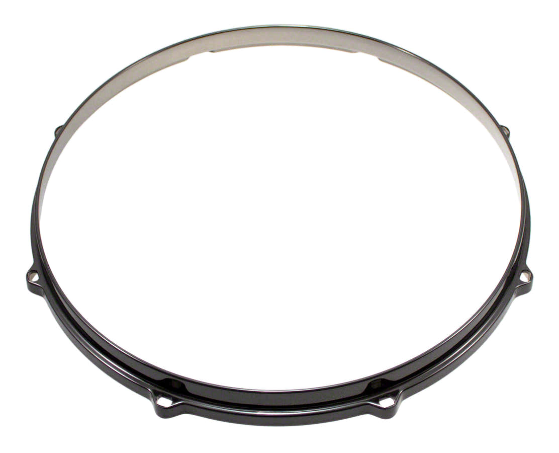 HDC3-14-8BK - 14" 8 HOLES BLACK 3MM DIE CAST DRUM HOOP