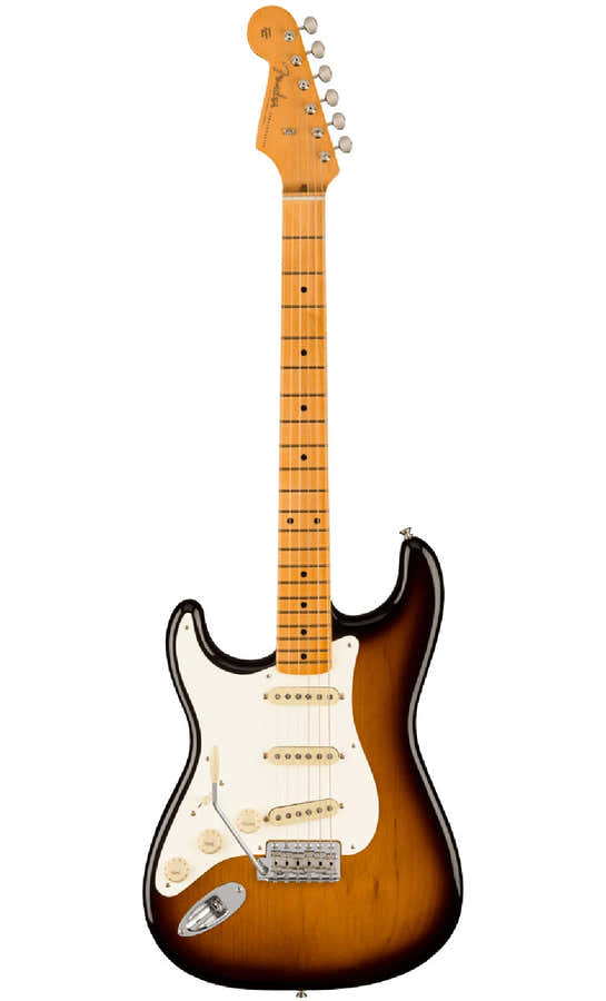 Stratocaster 1957 LH American Vintage II MN Sunburst de 2 cores