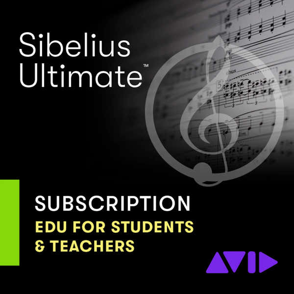AVID Subscrição Sibelius Ultimate 1Y Educação