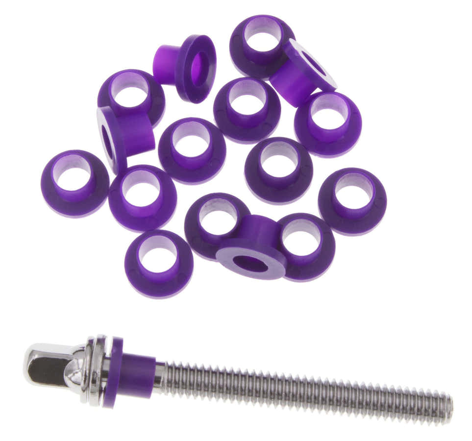 TRW100P NYLON TENSION ROD WASHERS PURPLE X100