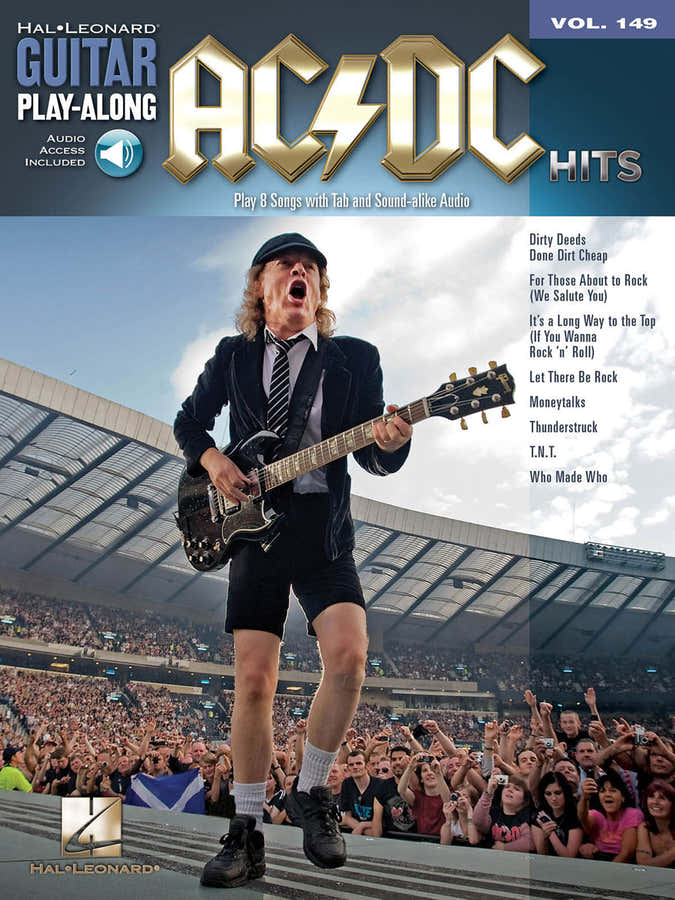 Guitar Play Along Volume 149 Ac/dc Hits Guitar + Audio En Ligne - Guitar Tab