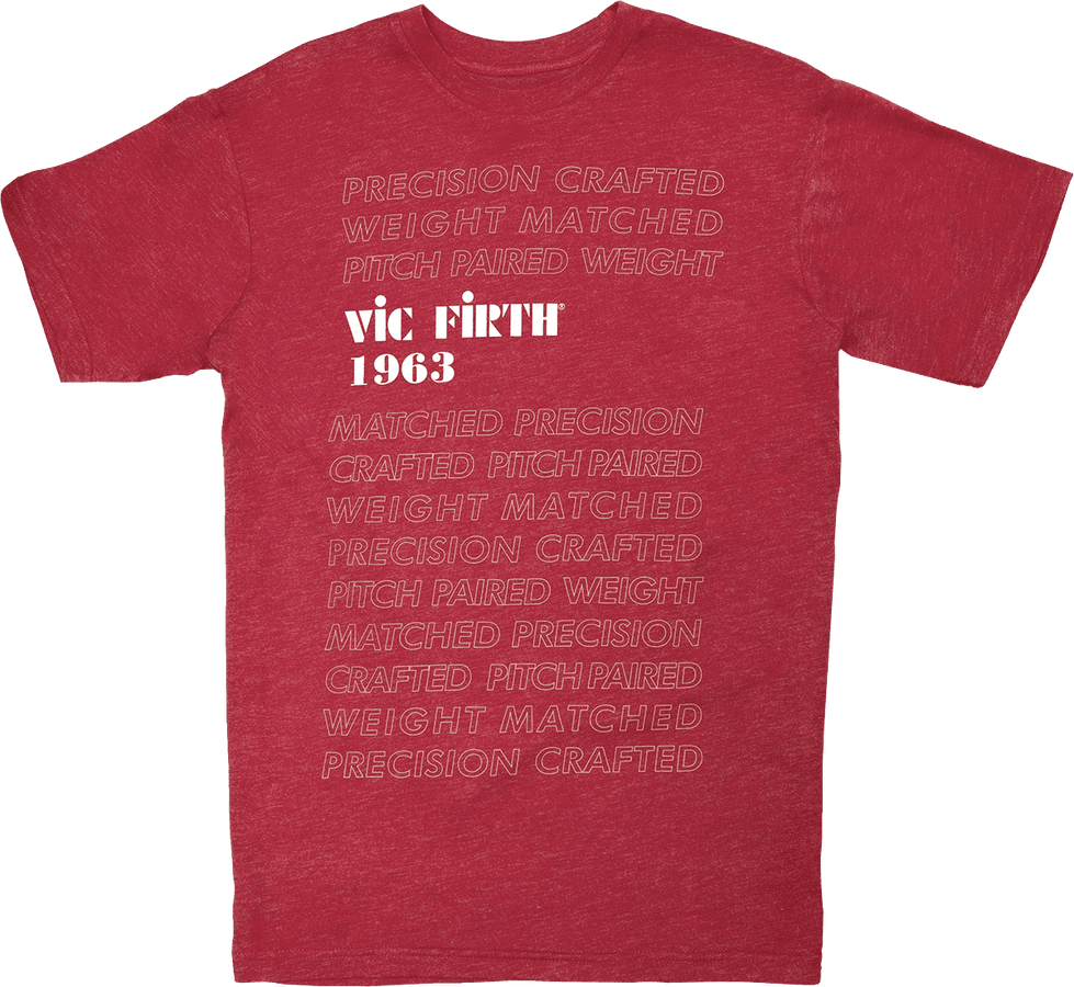 T-shirt 1963 Gráfico vermelho Xl