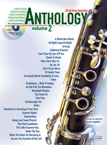 Cappellari A. - Anthology Vol.2 + CD - Clarinette
