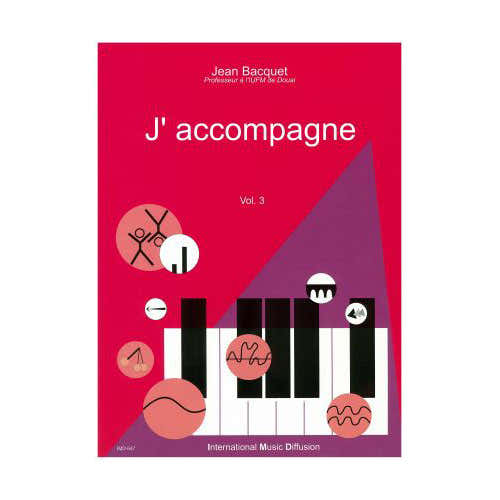Imd Arpeges Bacquet - J'accompagne Vol.3 - Piano