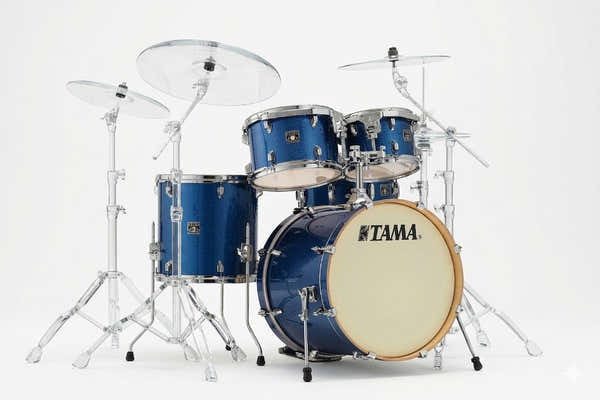 Tama CK50RS-ISP - SUPERSTAR CLASSIC MAPLE (UNICOLOR WRAP) 20/10/12/14/14X5 INDIGO SPARKLE