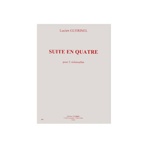 Guerinel - Suite En Quatre - 2 Violoncelles