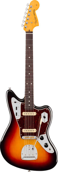Fender Jaguar American Professional, RW Sunburst de 3 cores